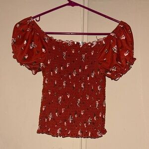 Stretchy women’s crop top